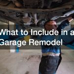 What to Include in a Garage Remodel